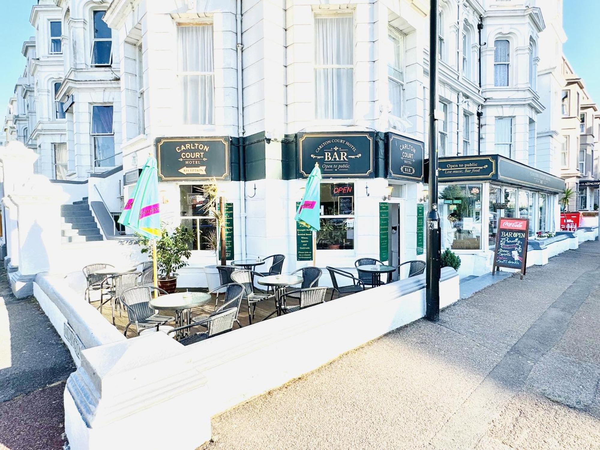 Carlton Court Hotel Eastbourne Exterior foto